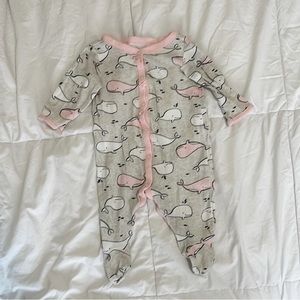 3/$20 Pink Whale Sleeper | Carter’s | 3 months